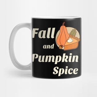 Fall & Pumkin Spice Design - featuring fun autumn images Mug